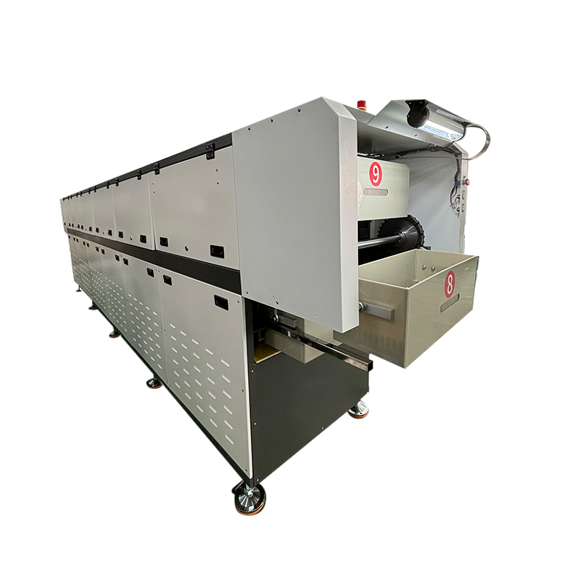 Máquina pulidora magnética de línea de montaje automatizada